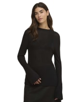 Women's Barbour International Ozara Knitted Jumper - Black