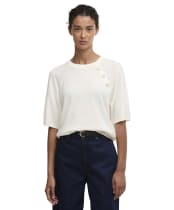 Women's Barbour Camille Knitted Jumper - Cloud