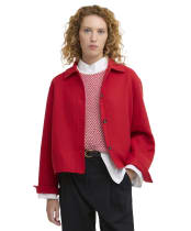 Women's Barbour Amanda Overshirt - Poppy Red