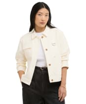 Women's Barbour Kirby Overshirt - Ecru