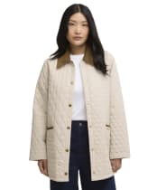 Women's Barbour Goldmire Quilted Jacket - Jasmine / Dress