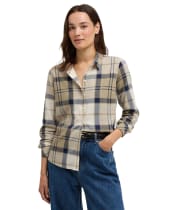 Women’s Barbour Bredon Shirt - Dress Navy Tartan