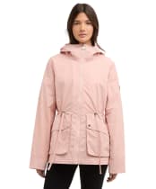 Women's Barbour International Piper Showerproof Jacket - Desert Pink