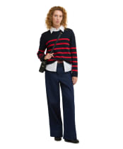Women's Barbour Maia Denim Trousers - Rinse Wash Denim