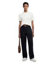 Women's Barbour Fern Trousers - Navy