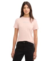 Women's Barbour International Devin T-Shirt - Desert Pink
