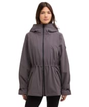 Women's Barbour International Short Kyra Waterproof Jacket - Lavender Grey