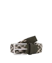 Men's Barbour Ford Belt - Olive Mix