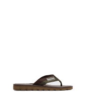 Men's Barbour Harker Sandal - Chocolate / Olive