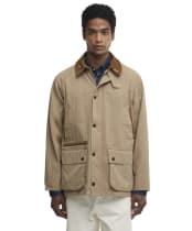 Men's Barbour Icons Bedale Casual Jacket - Military Brown