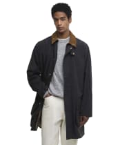 Men's Barbour Icons Border Casual Jacket - Dark Navy