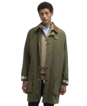 Men's Barbour Icons Border Casual Jacket - Ivy Green