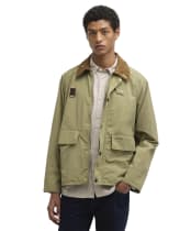 Men's Barbour Icons Spey Jacket - Bleached Olive