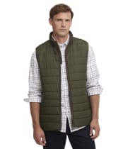 Men's Barbour Broughton Quilted Gilet - Deep Olive
