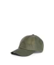 Men's Barbour Waxed Sports Cap - Light Moss