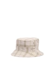 Men's Barbour Tartan Transport Bucket Hat - Mist Printed Tartan