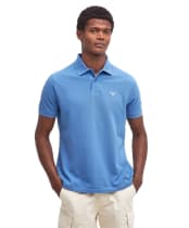 Men's Barbour Sports Polo 215G - Federal Blue