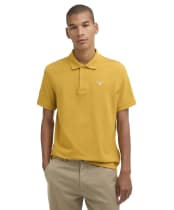 Men's Barbour Sports Polo 215G - GOLDEN OCHRE