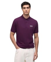 Men's Barbour International Essential Polo - Potent Merlot