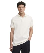 Men's Barbour Harwell Tailored Fit Polo Shirt - Whisper White