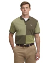 Men's Barbour Trentby Regular Fit Polo Shirt - Olive