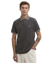 Men's Barbour International Cowley Oxford Polo Shirt - Black