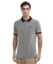 Men's Barbour International Halls Textured Polo Shirt - Black