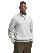 Men's Barbour Beckhill Half Zip Sweatshirt - Grey Marl