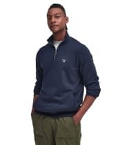 Men's Barbour Beckhill Half Zip Sweatshirt - Navy