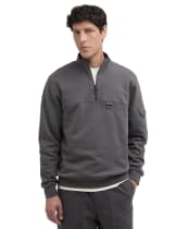 Men's Barbour Galloway Relaxed Halfzip Sweatshirt - Asphalt