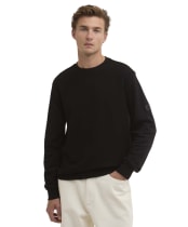Men's Barbour International Kaspain Crew Sweatshirt - Black