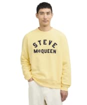 Men's Barbour International Chainstitch Sweatshirt - Dusky Citron