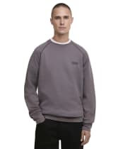 Men's Barbour International Markford Crew Sweatshirt - Aluminium