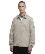 Men's Barbour International Coil Overshirt - Concrete