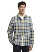 Men's Barbour Vennel Textured Tartan Overshirt - Highland Loch Tartan