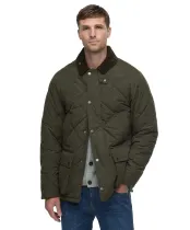 Men's Barbour Modern Bedale Quilted Jacket - Olive