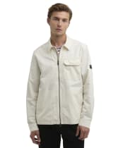 Men's Barbour International Warren Overshirt - Whisper White