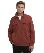 Men's Barbour International Tucson Overshirt - Burnt Henna