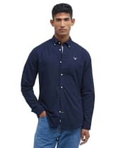 Men's Barbour Oxtown Tailored Shirt - Navy