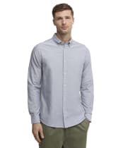 Men's Barbour Oxtown Tailored Shirt - Grey Blue