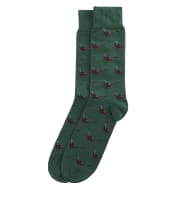 Men's Barbour Mavin Socks - Racing Green