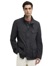 Men's Barbour International Modern Showerproof Duke Jacket - Black