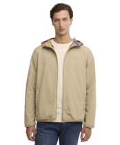 Men's Barbour Reversible Kemble Showerproof Jacket - Washed Stone