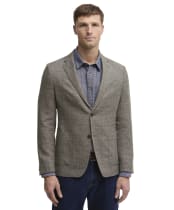 Men's Barbour Auckland Melange Blazer - Olive