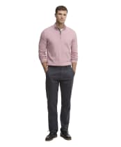 Men's Barbour Washed Stretch Twill Tailored Fit Trouser - Washed Navy