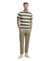 Men's Barbour Washed Stretch Twill Tailored Fit Trouser - Grey Olive