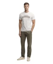 Men's Barbour Lightweight Stretch Tailored Chino - Smokey Olive