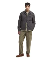 Men's Barbour Finwick Relaxed Fit Trouser - Smokey Olive