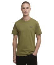 Men's Barbour International Small Logo Tee - Cable Olive