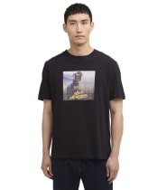Men's Barbour International Walde Photographic T-Shirt - Black